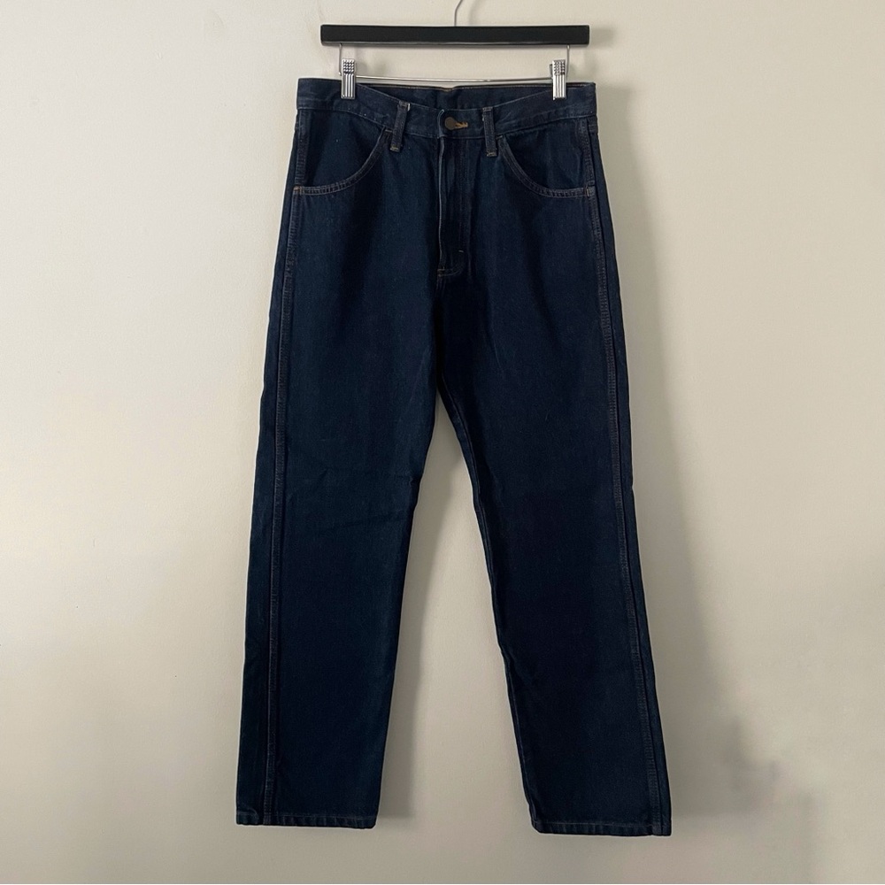 Rustler Y2K Dark Wash Straight Leg Denim Jeans Size 31x32